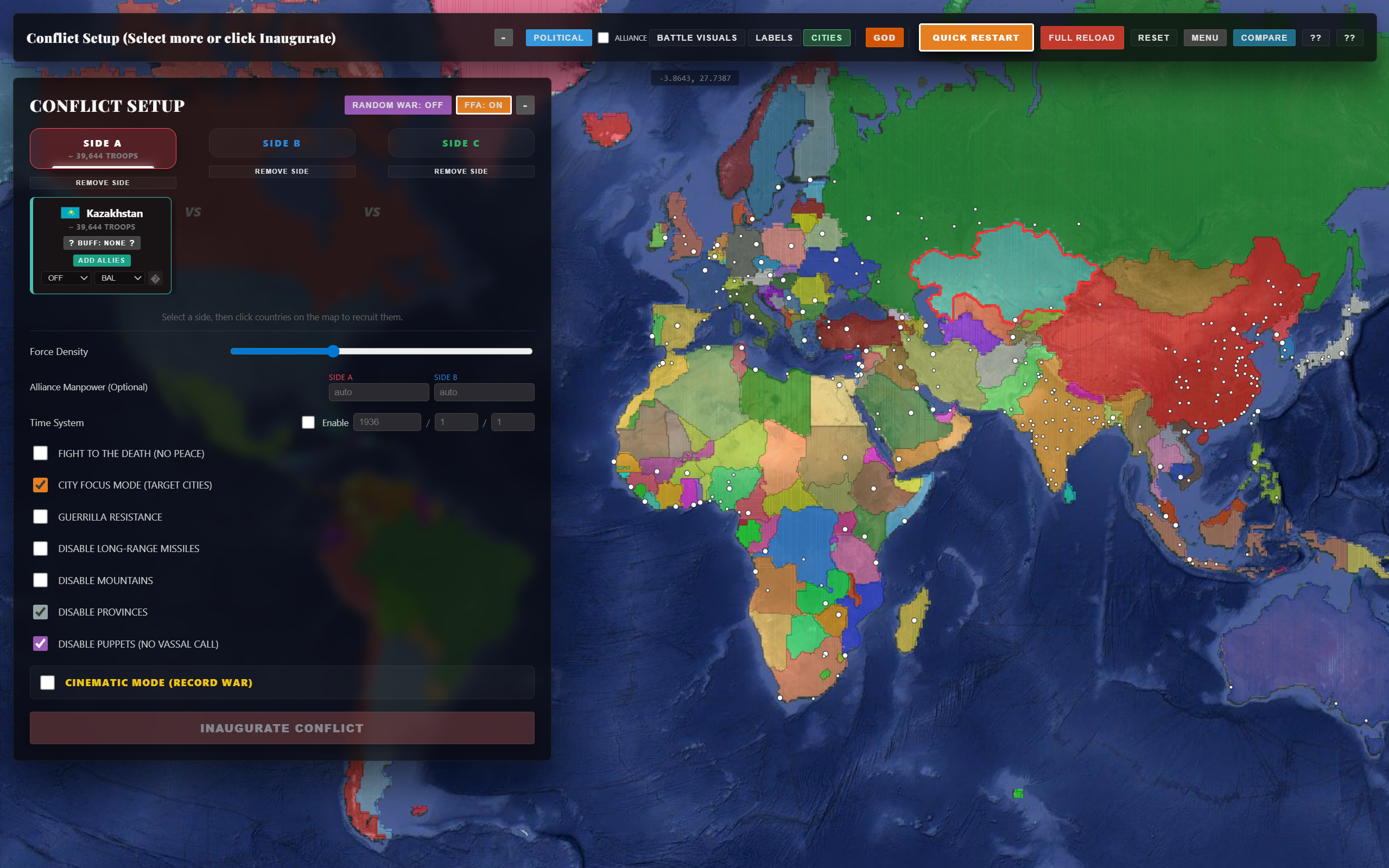 Modern Wars Game Screenshot