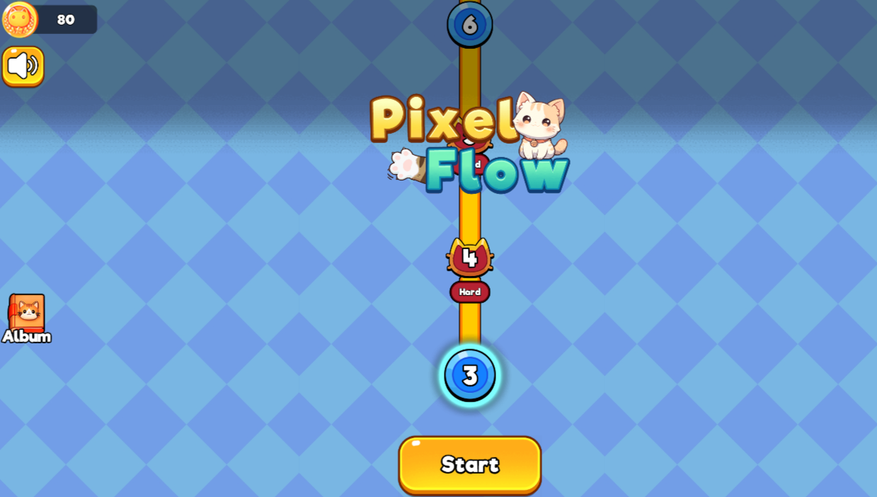 Pixel Flow Game Play Online