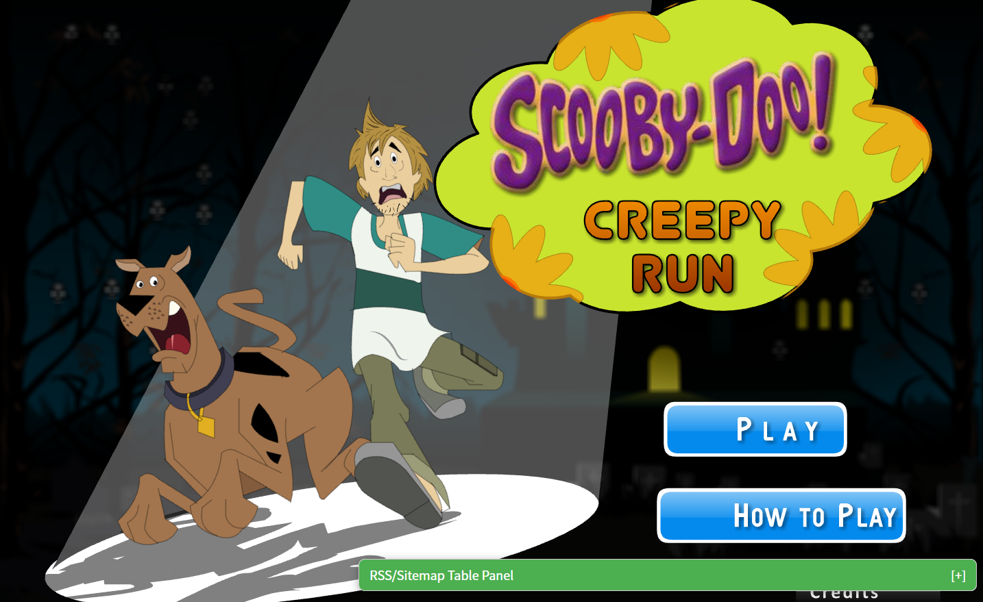 Scooby Doo Creepy Run Game Screenshot