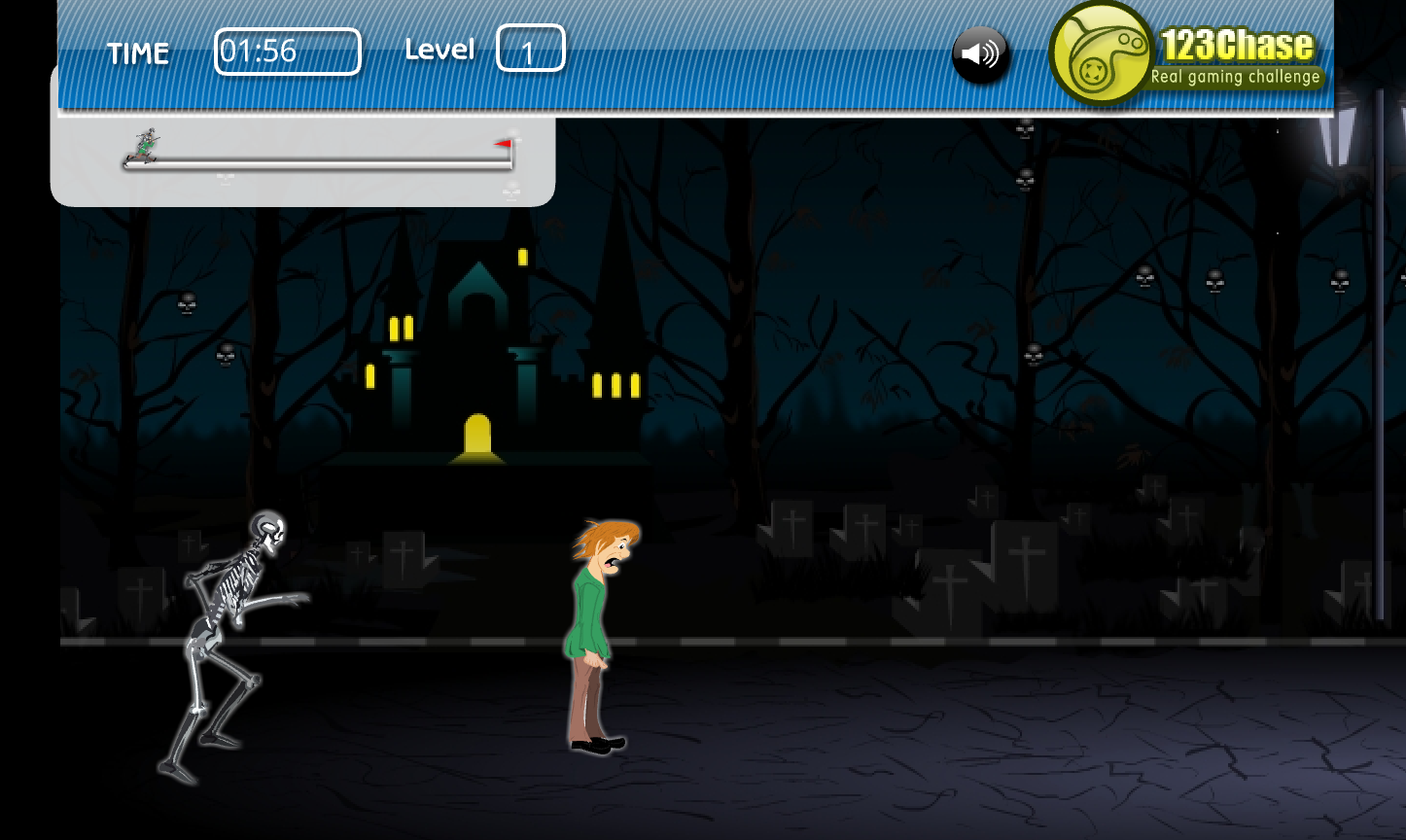 Scooby Doo Creepy Run Game Screenshot