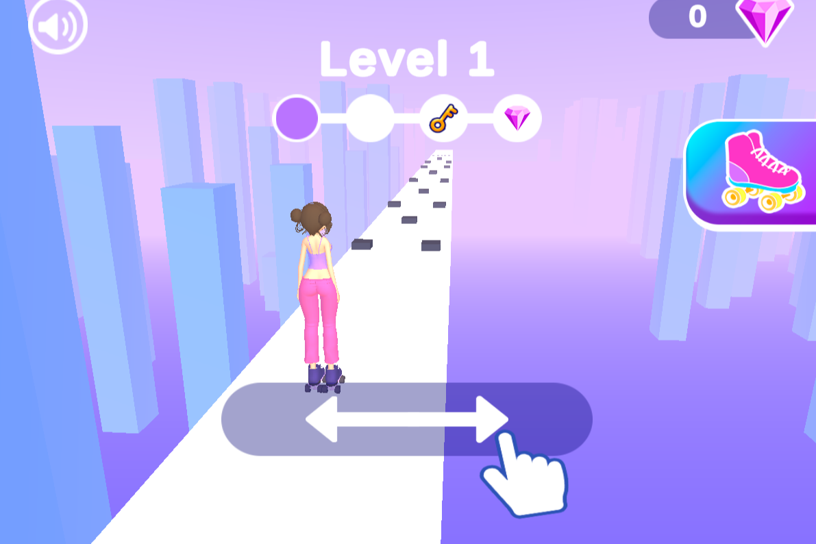 Sky Roller Game Screenshot